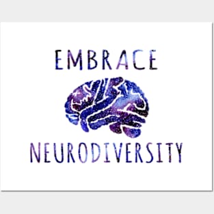 Embrace Neurodiversity Posters and Art